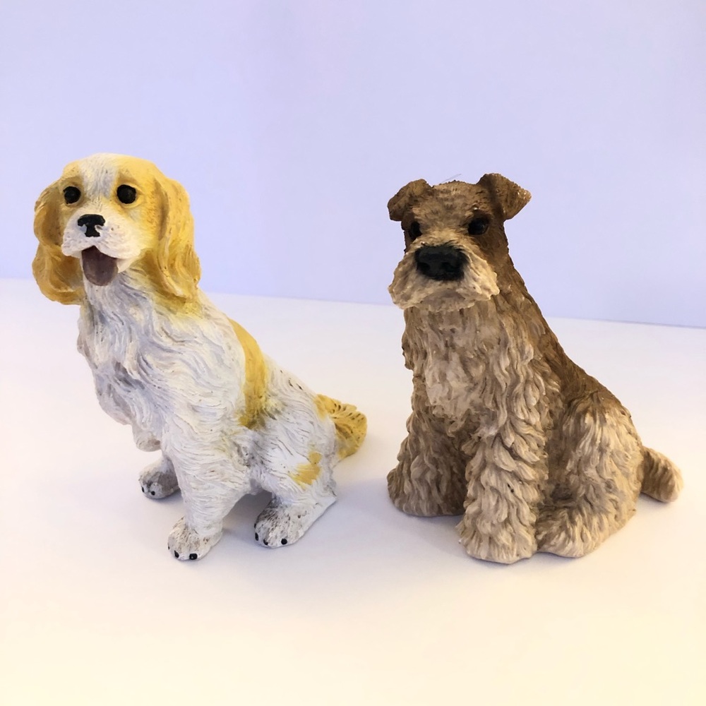 Vintage dog figurines